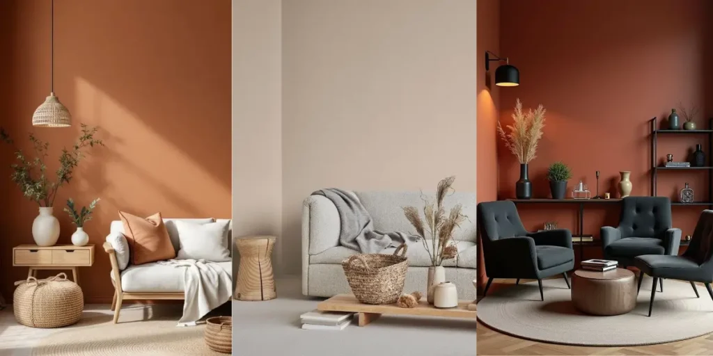 colores para una sala cálida